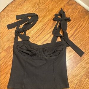 Elegant Black Women's Top